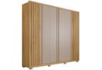 Guarda-roupa Casal 6 Portas 4 Gavetas Caemmun Apollo