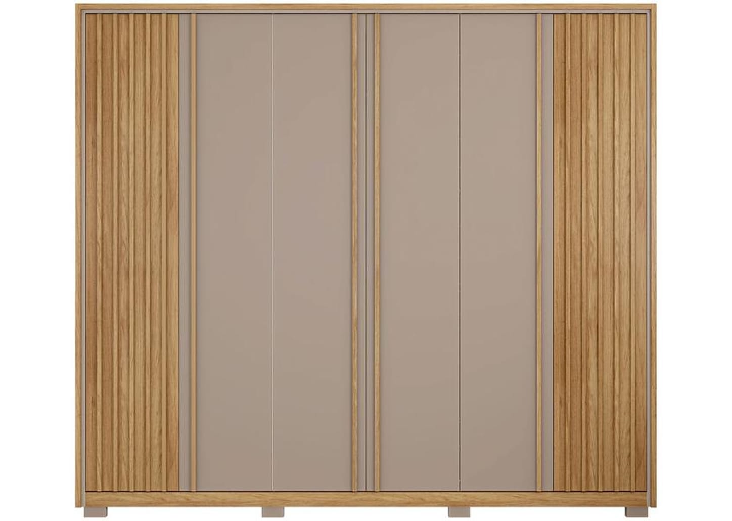 Guarda-roupa Casal 6 Portas 4 Gavetas Caemmun Apollo