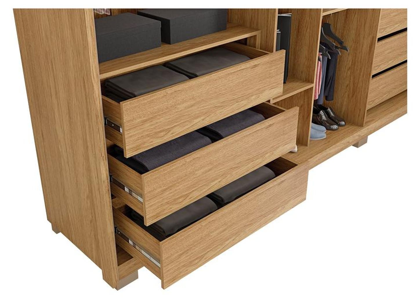 Guarda-roupa Casal com Espelho 6 Portas 6 Gavetas Caemmun Apollo