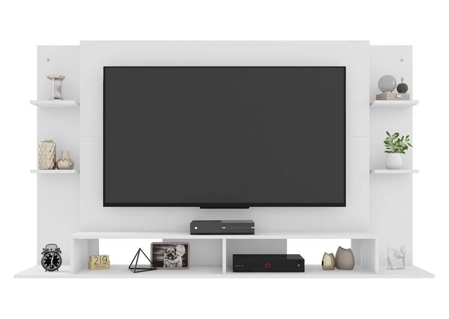 Painel para TV até 55" Caemmun Domínio 4 Prateleiras