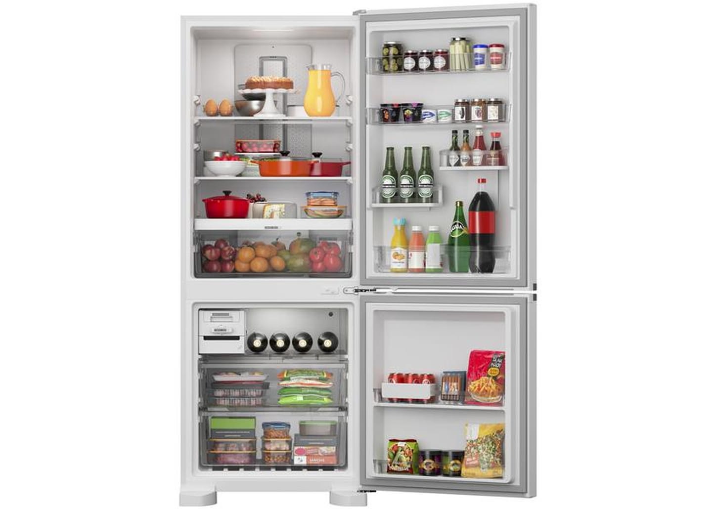 Geladeira/Refrigerador Brastemp Frost Free Duplex 447L BRE57FB