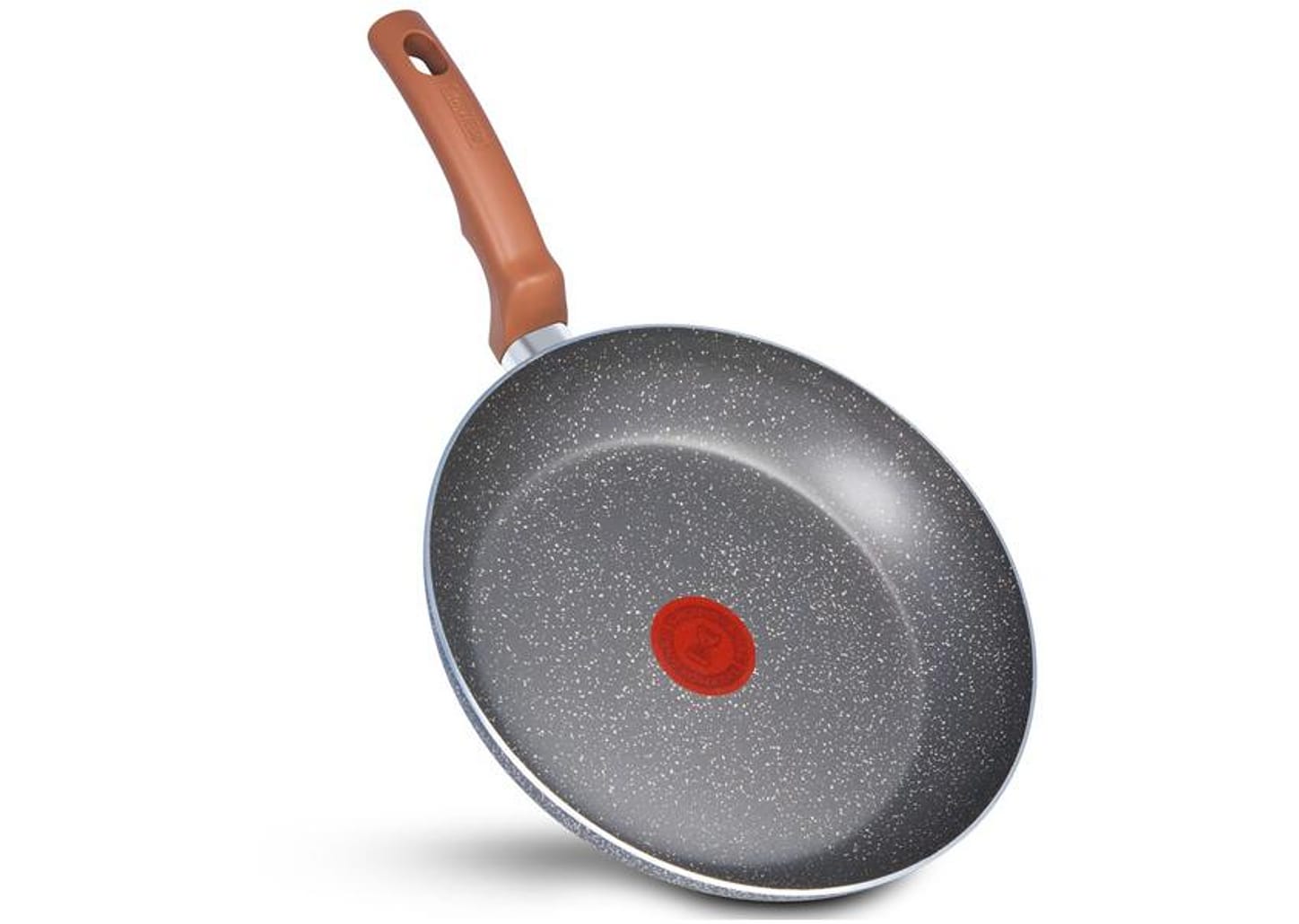 Jogo de Panelas Rochedo Antiaderente de Alumínio Bege 5 Peças Natural Stone