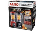 Liquidificador Arno Power Mix LQ35 15 Velocidades 700W Preto