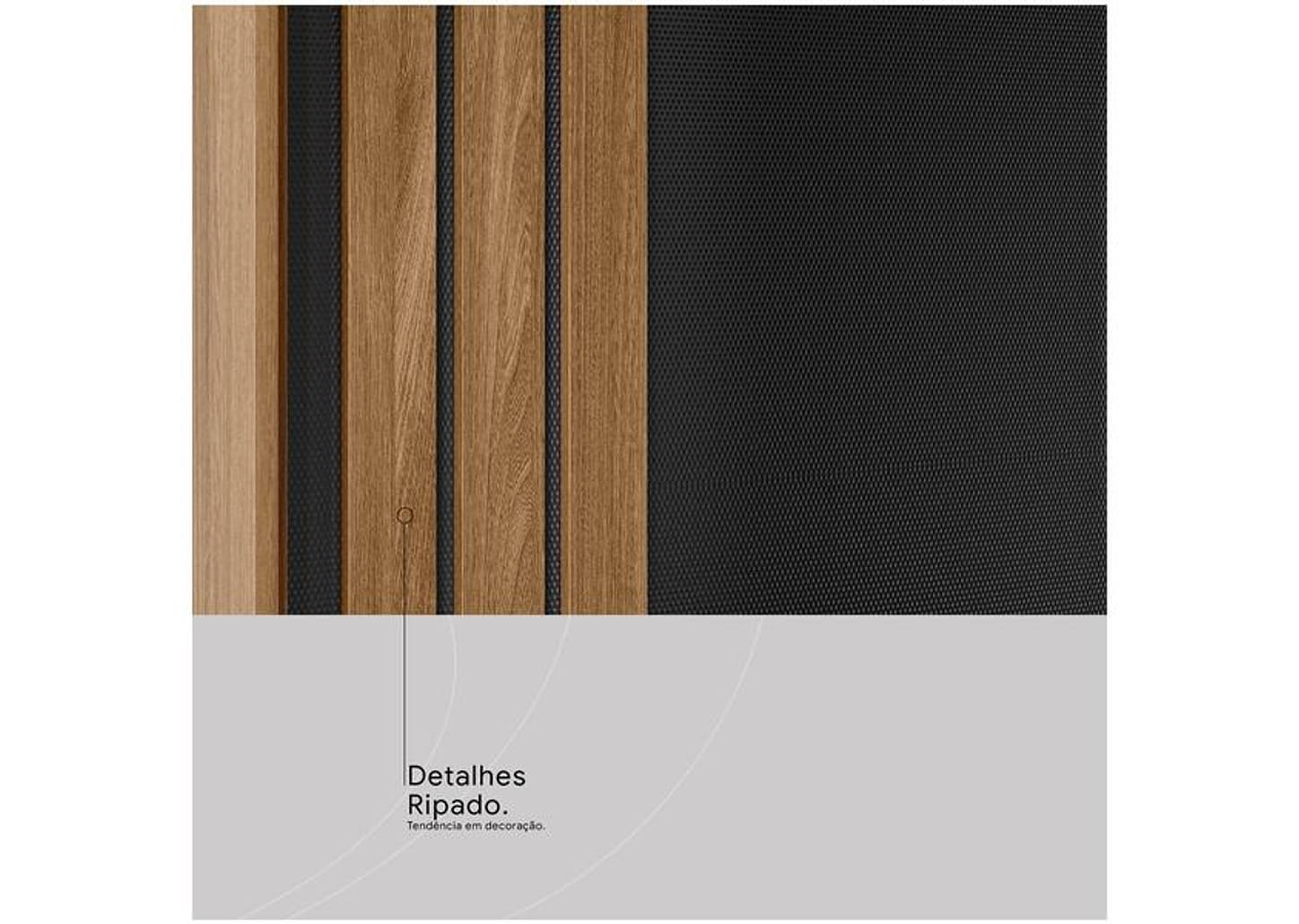 Guarda-roupa Casal com Espelho 3 Portas de Correr 2 Gavetas Demóbile Cannes