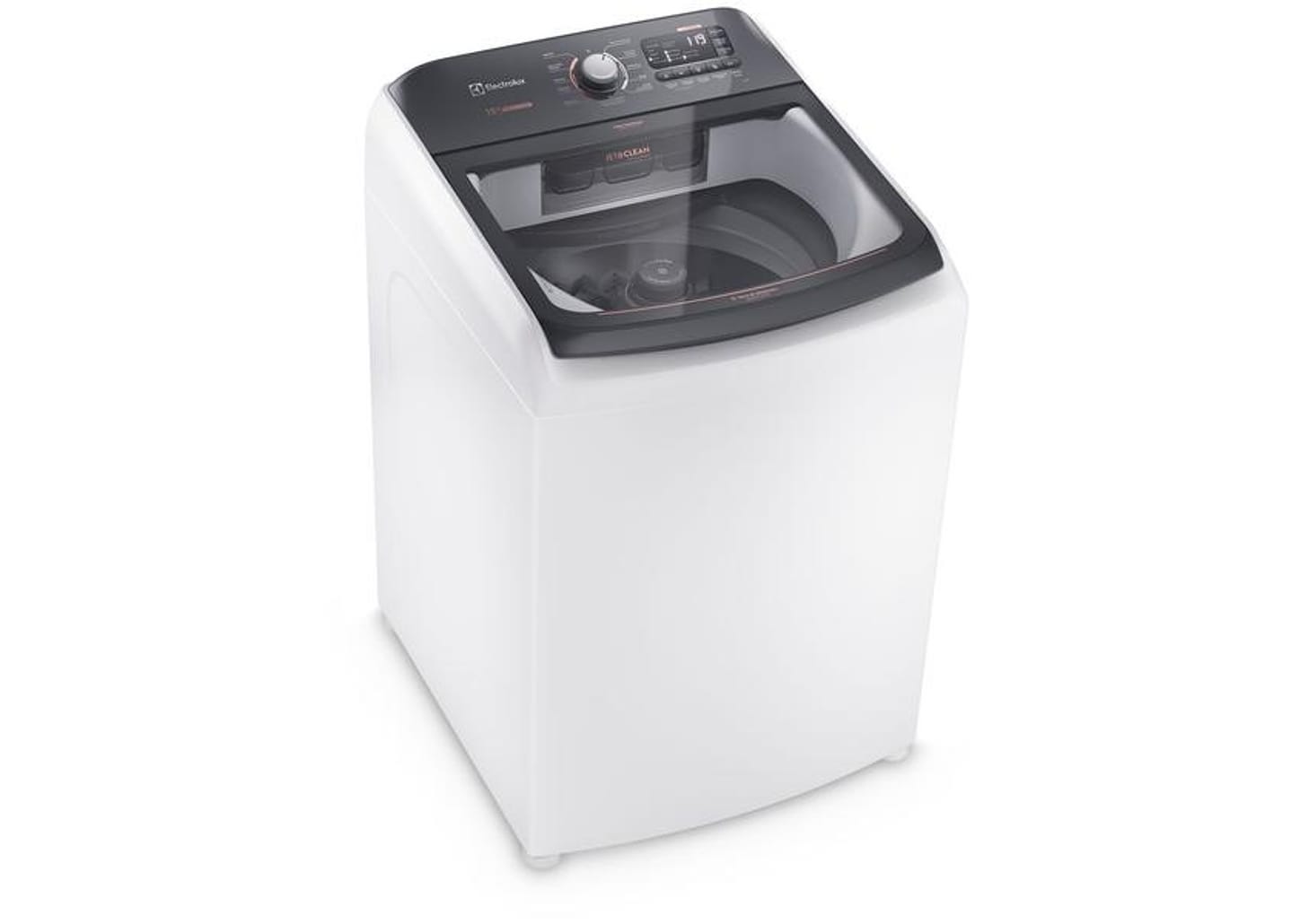Lavadora de Roupas Electrolux 15kg Cesto Inox 11 Programas de Lavagem Branco Premium Care LEC15