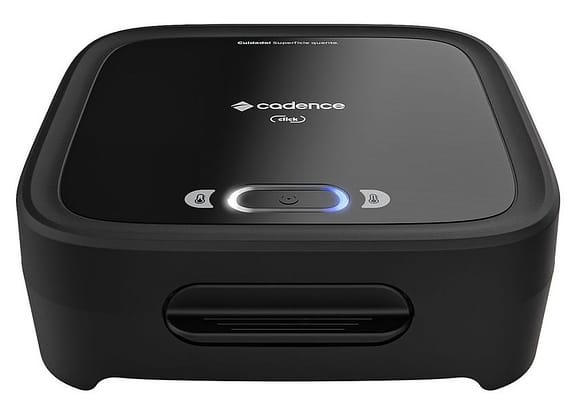 Sanduicheira Grill Cadence Preta 750W Antiaderente Click
