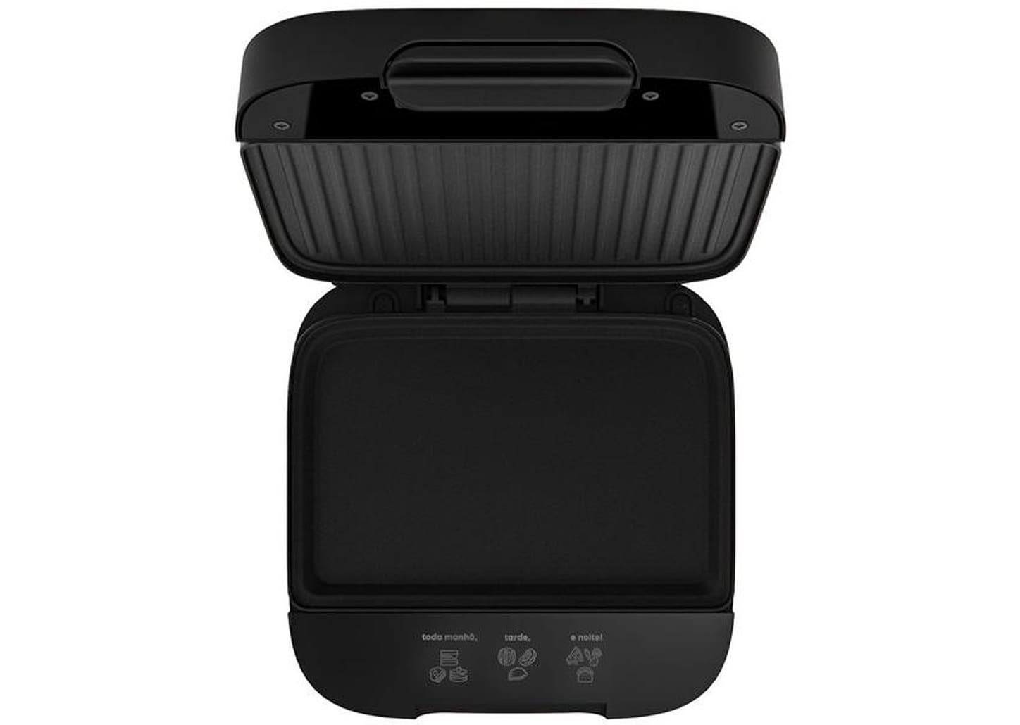 Sanduicheira Grill Cadence Preta 750W Antiaderente Click