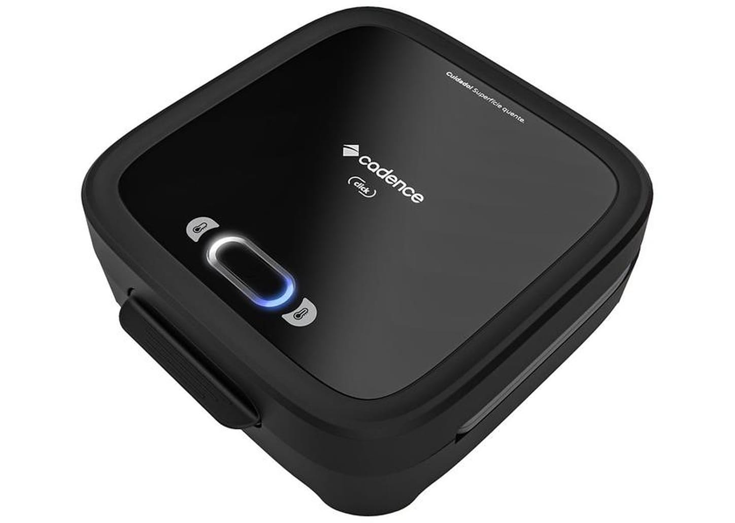 Sanduicheira Grill Cadence Preta 750W Antiaderente Click