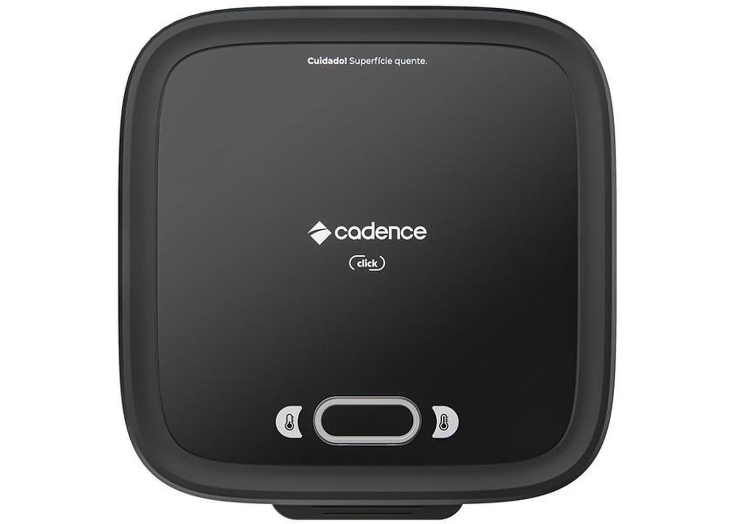 Sanduicheira Grill Cadence Preta 750W Antiaderente Click