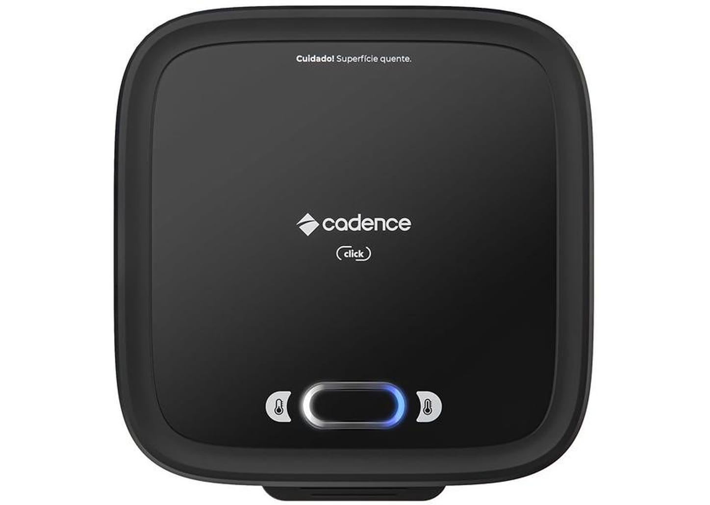 Sanduicheira Grill Cadence Preta 750W Antiaderente Click