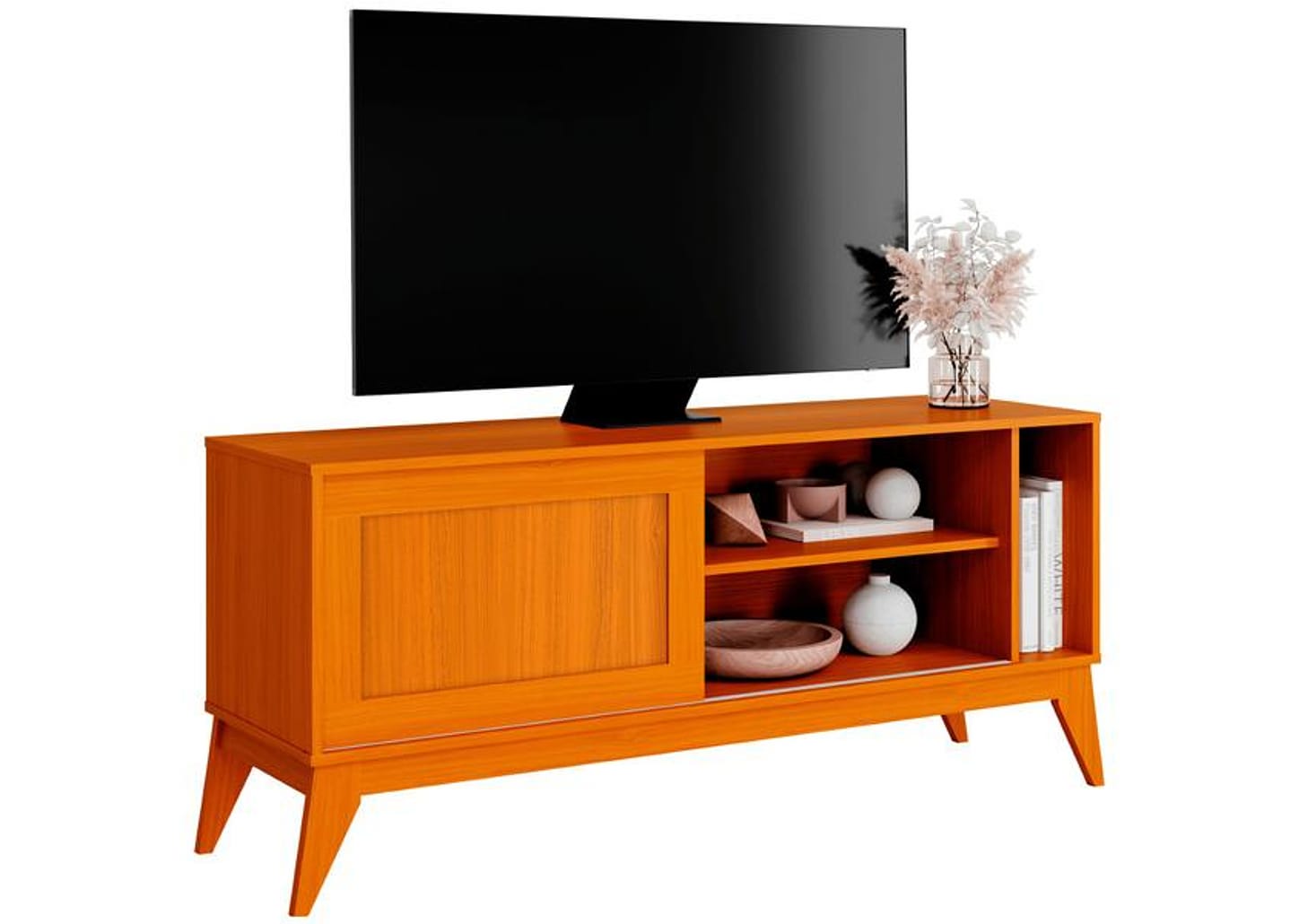 Rack para TV até 55" 1 Porta EDN Móveis Aruba