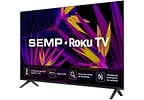Smart TV 32" HD LED Semp 32R6610 Wi-Fi 3 HDMI 1 USB