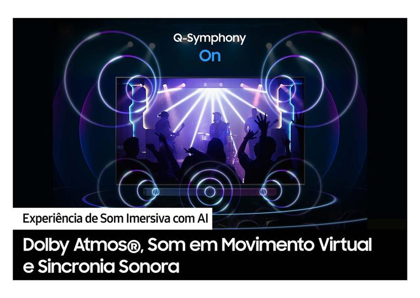 Smart TV 75” 4K UHD Neo QLED Samsung Big TV - VA Wi-Fi Bluetooth com Alexa 4 HDMI 2 USB