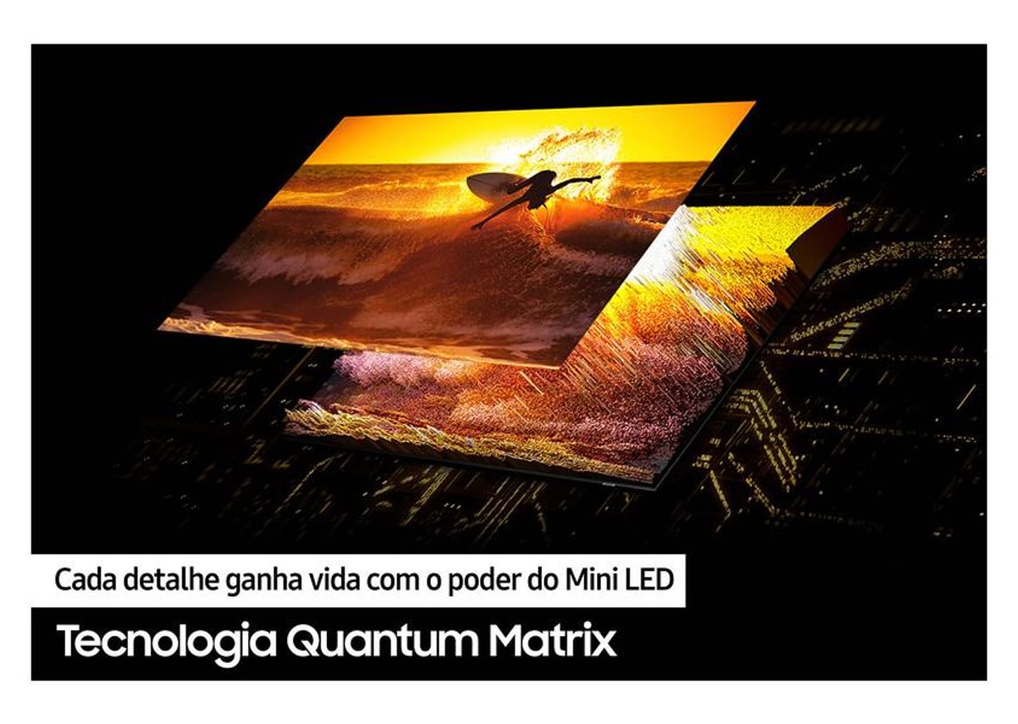 Smart TV 65" 4K UHD Neo QLED Samsung QN65QN85 VA 120Hz Alexa 4 HDMI 2 USB