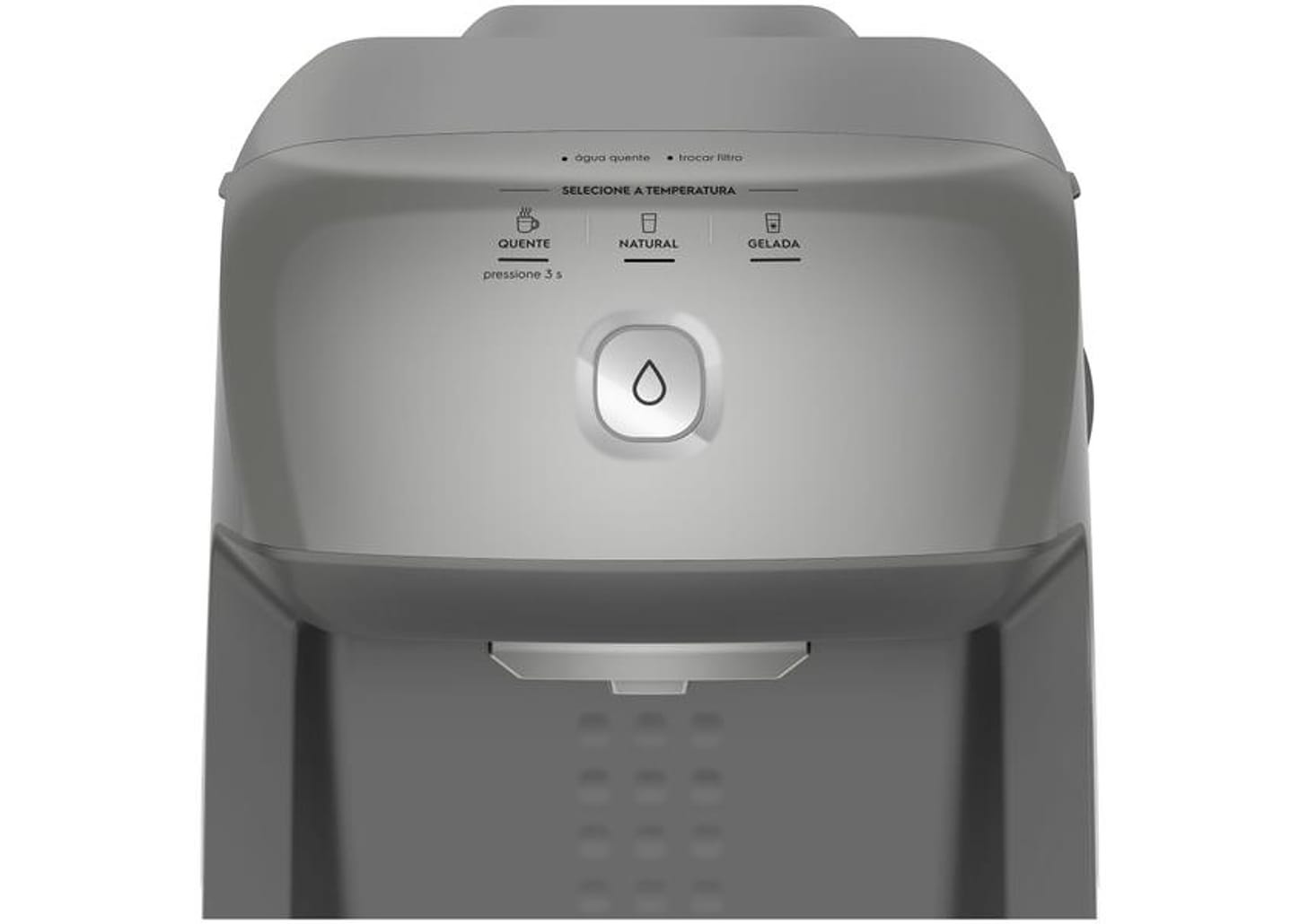 Purificador de Água Electrolux com Compressor - Prata PH41X Água Gelada Natural e Quente