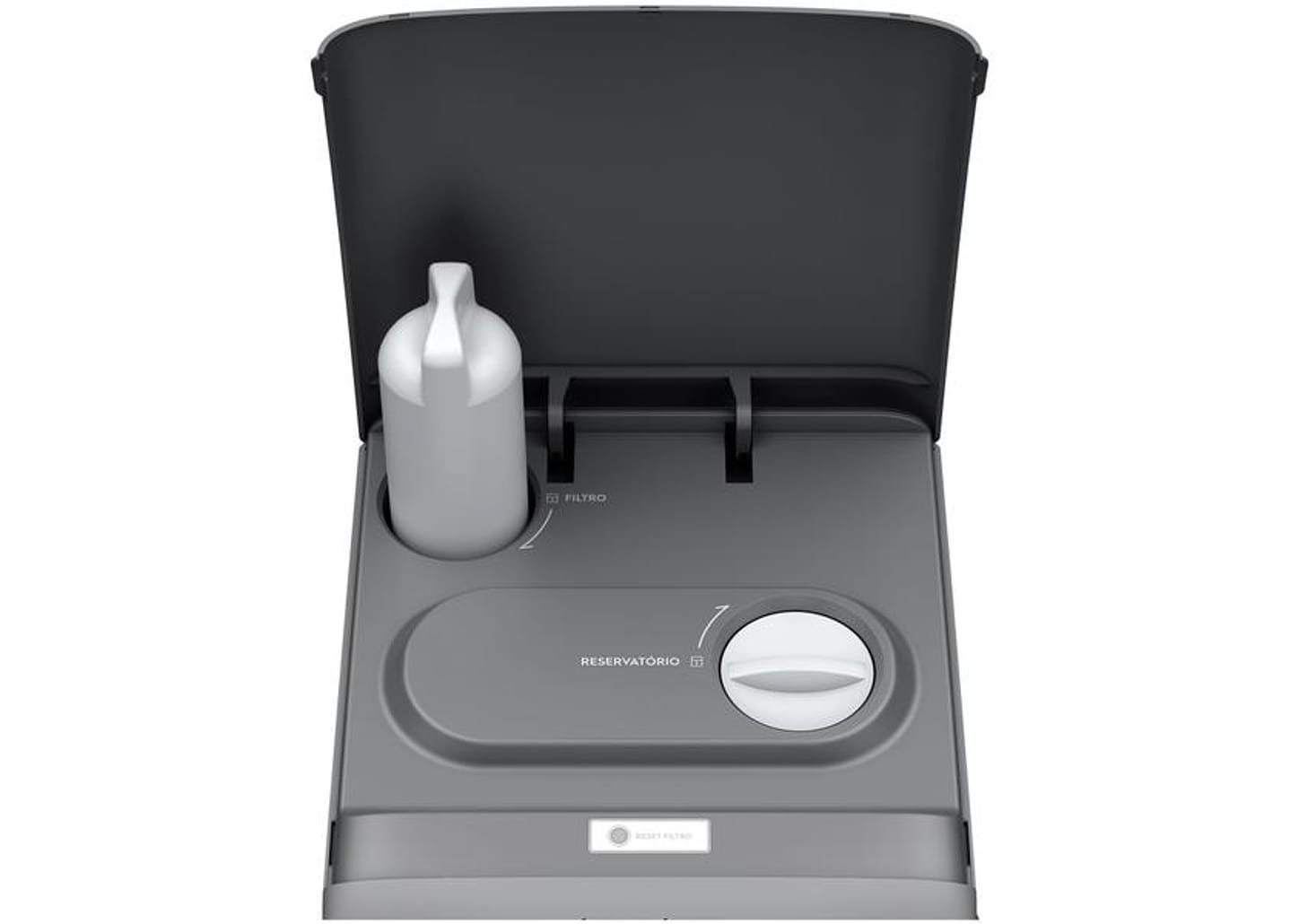 Purificador de Água Electrolux com Compressor - Prata PH41X Água Gelada Natural e Quente