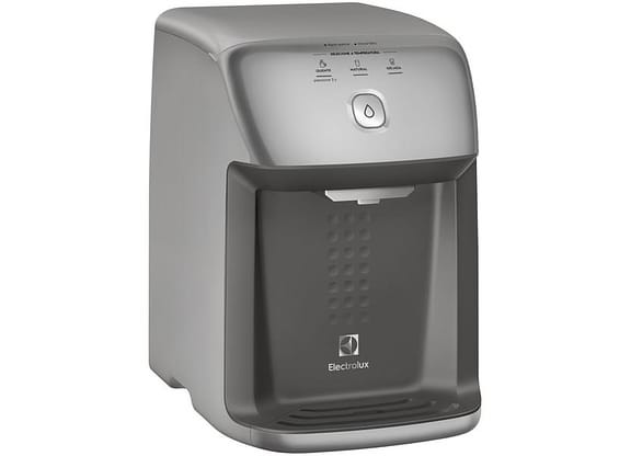 Purificador de Água Electrolux com Compressor - Prata PH41X Água Gelada Natural e Quente