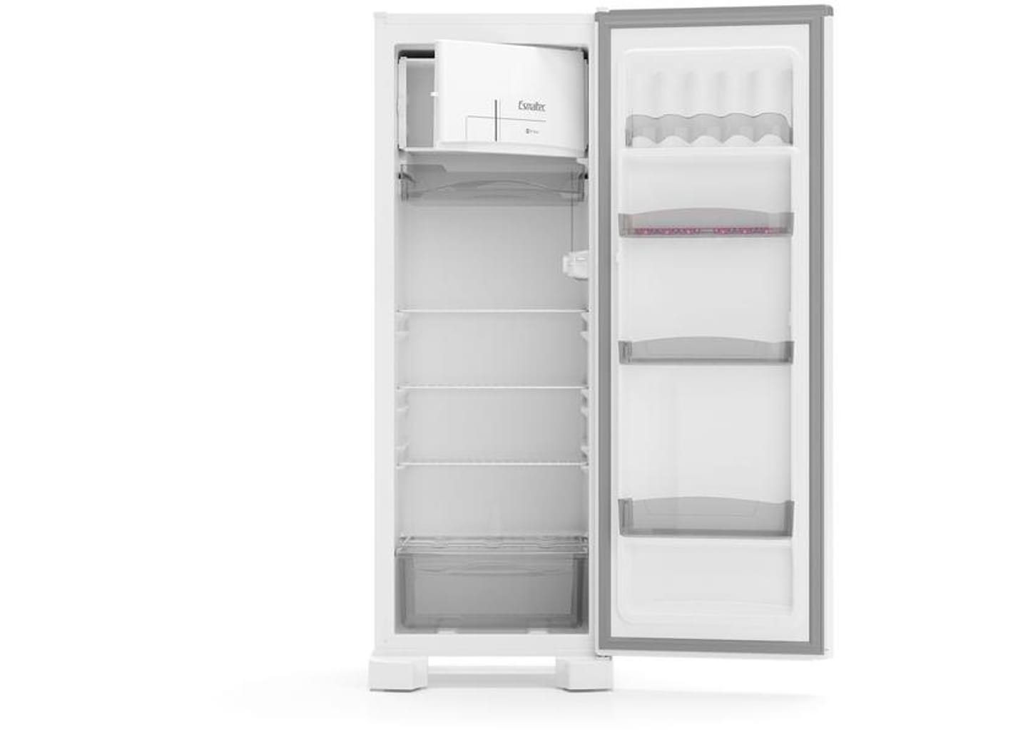 Geladeira/Refrigerador Esmaltec Degelo Manual 1 Porta Branca 259L Roc35 Pro