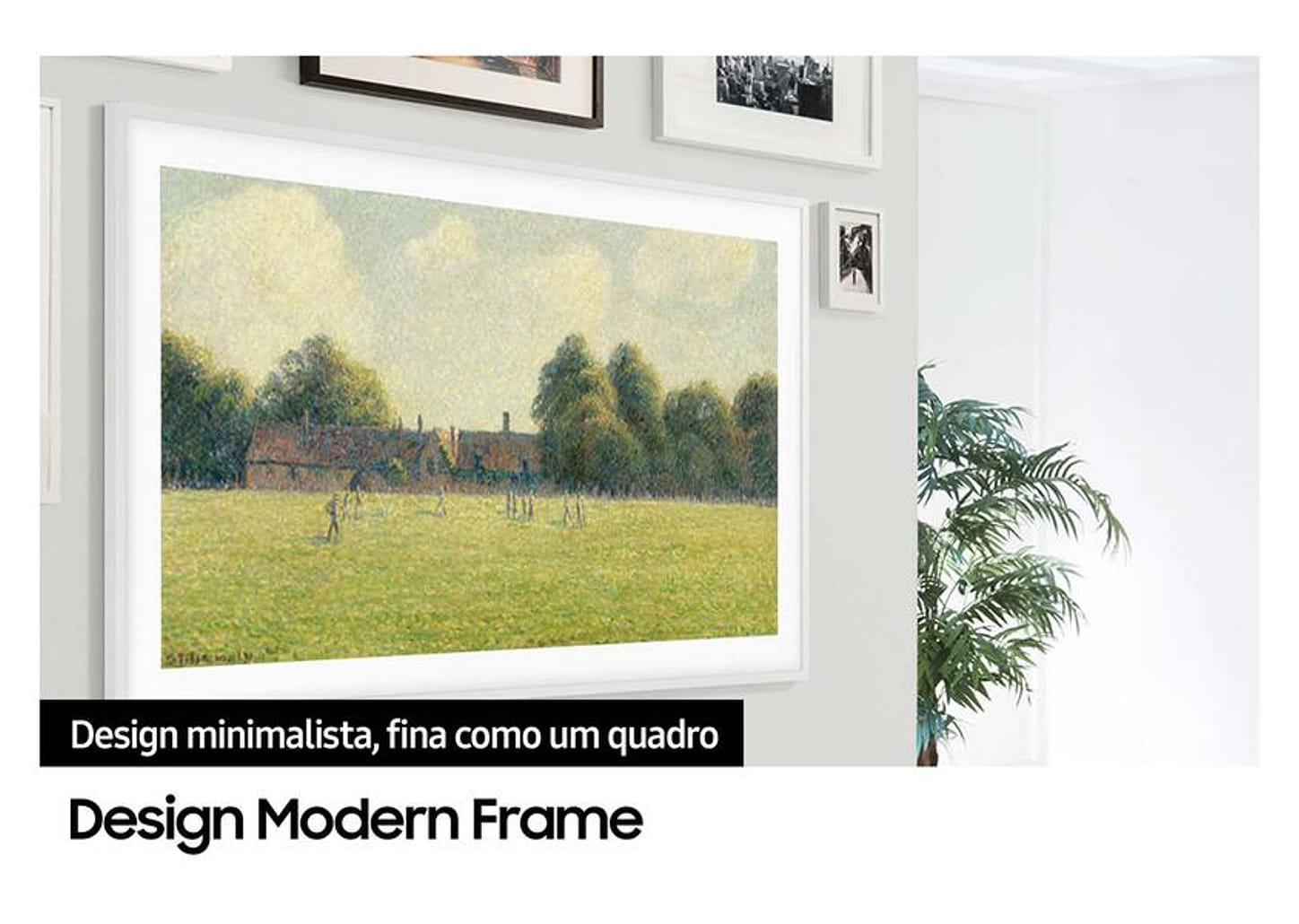 Smart TV 43” 4K UHD QLED Samsung The Frame VA 120HZ Wi-Fi Bluetooth Alexa QN43LS03DA