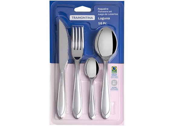 Faqueiro Tramontina Inox 16 Peças Laguna 66906420