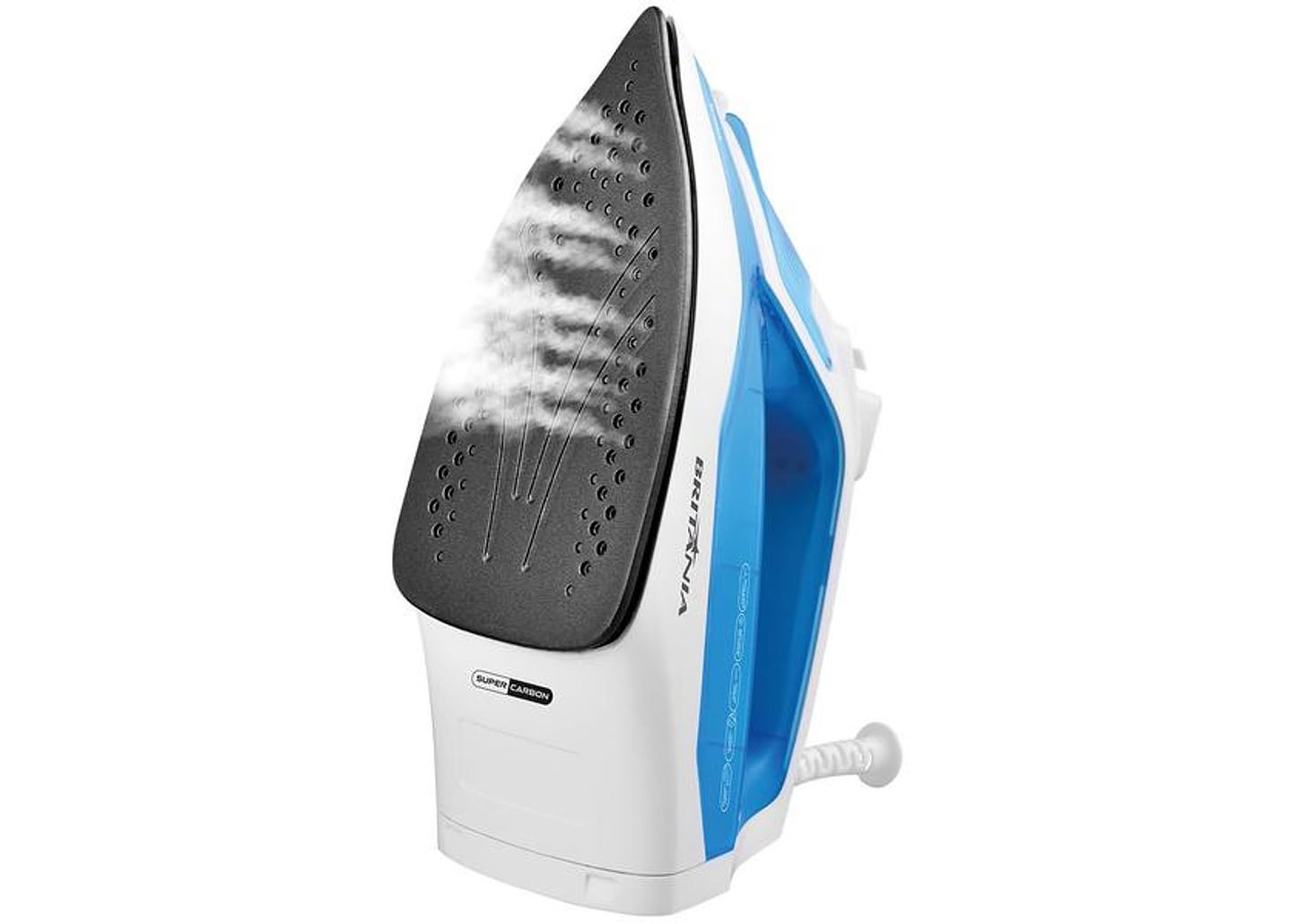Ferro de Passar Roupa a Vapor e a Seco Britânia BFV202AZ Branco e Azul