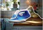Ferro de Passar Roupa a Vapor e a Seco Britânia BFV202AZ Branco e Azul