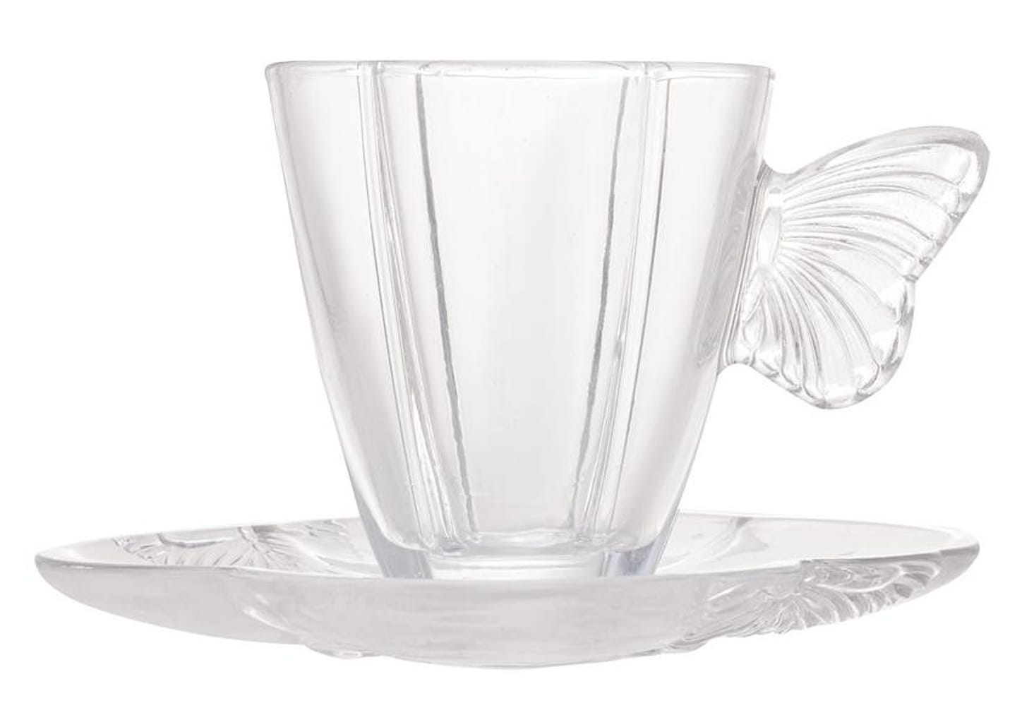 Jogo de Xícaras de Chá 180ml Wolff Butterfly 4 Peças