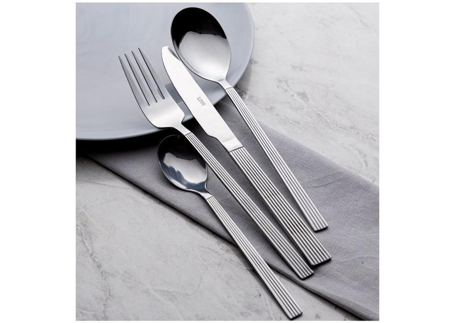 Faqueiro Lyor Inox 16 Peças Athenas