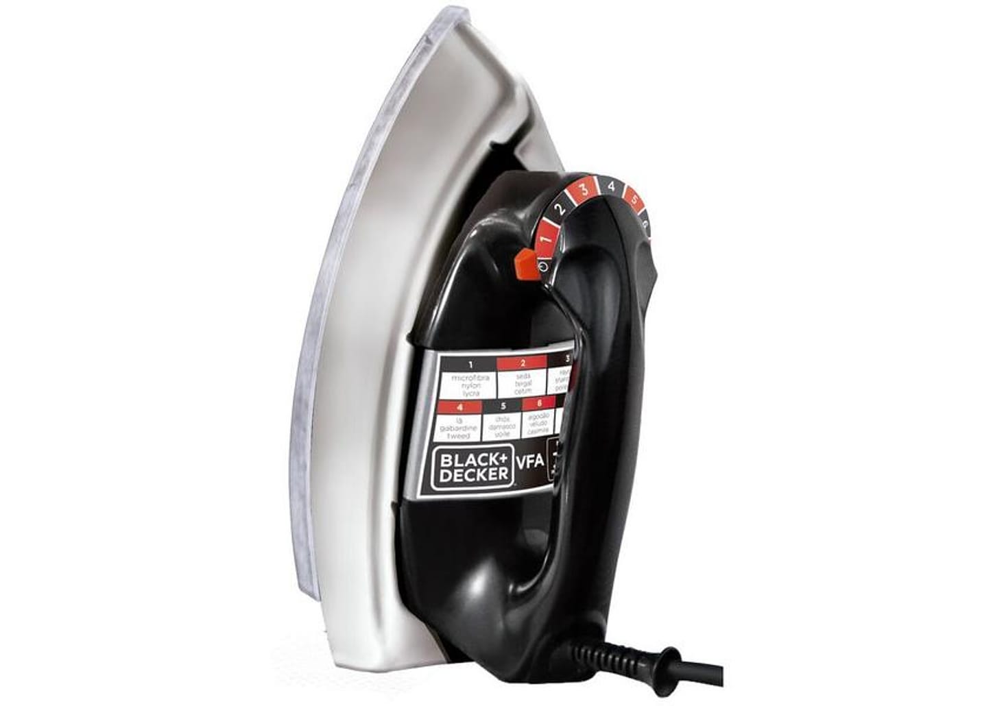 Ferro de Passar Roupa a Seco Black&Decker VFA-1110 Preto