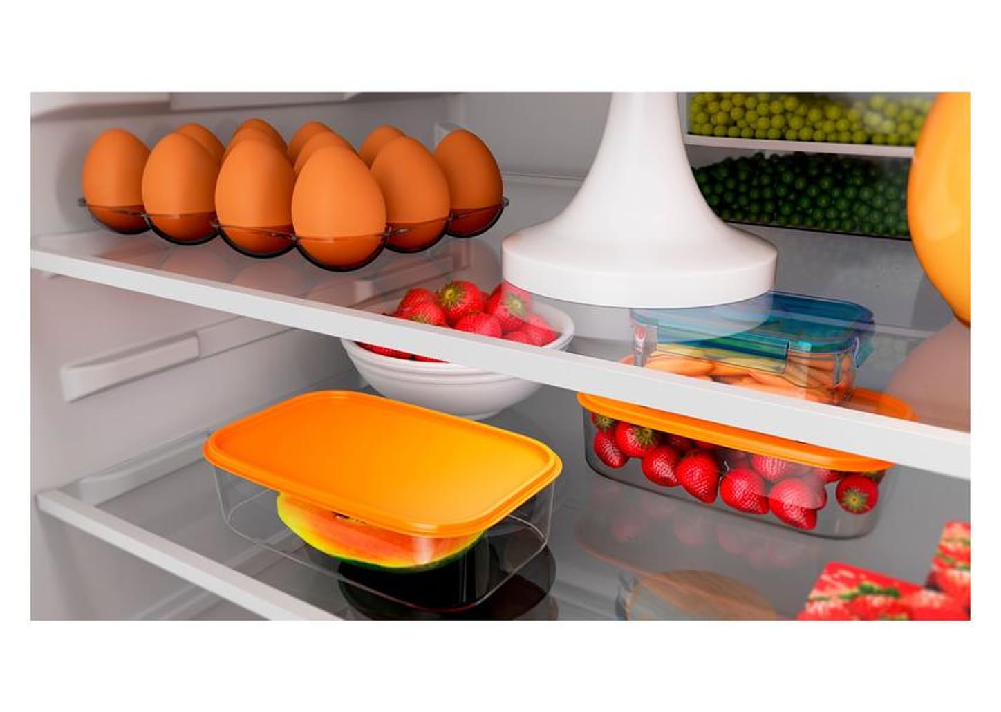 Geladeira/Refrigerador Brastemp Frost Free Duplex - Branca 463L BRM55FB