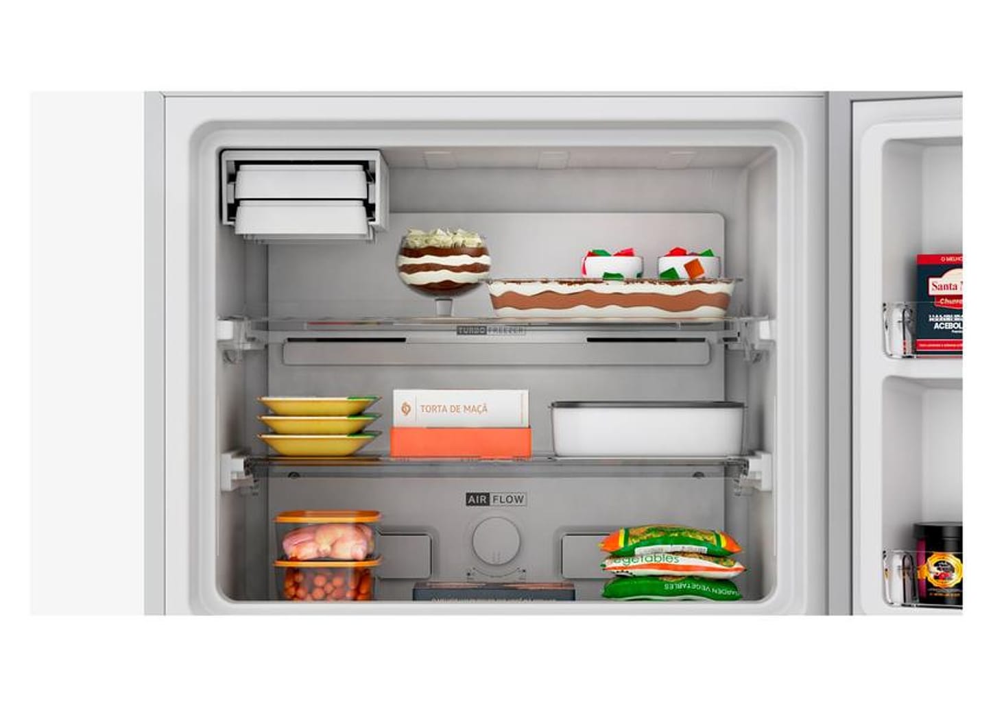 Geladeira/Refrigerador Brastemp Frost Free Duplex - Branca 463L BRM55FB