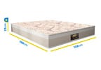 Colchão Queen Gazin de Mola D28 23x158x198cm Cristal