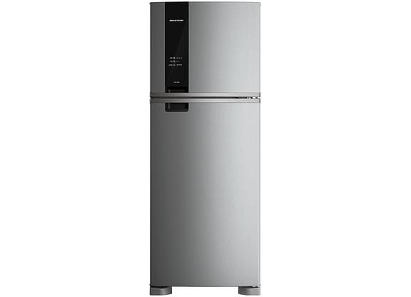 Geladeira/Refrigerador Brastemp Frost Free Duplex - Prata 463L BRM55FK