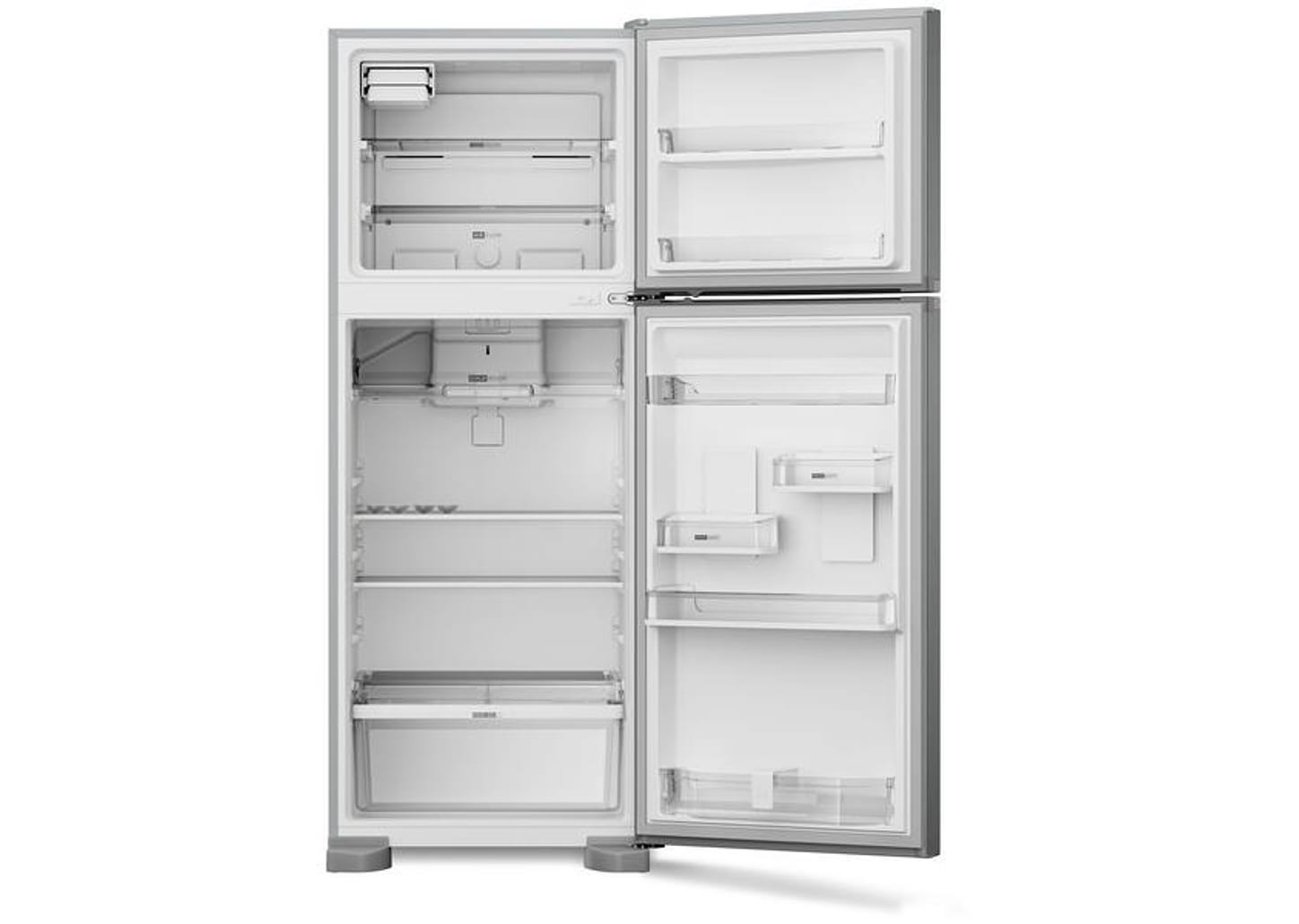 Geladeira/Refrigerador Brastemp Frost Free Duplex - Prata 463L BRM55FK