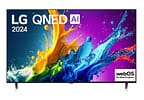 Smart TV 55" 4K UHD QNED LG 55QNED80TSA Wi-Fi Bluetooth com Alexa 3 HDMI 2 USB