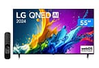 Smart TV 55" 4K UHD QNED LG 55QNED80TSA Wi-Fi Bluetooth com Alexa 3 HDMI 2 USB