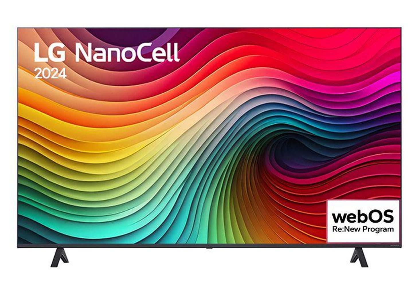 Smart TV 65" 4K UHD NanoCell LG 65NANO80TSA Wi-Fi Bluetooth com Alexa 3 HDMI 2 USB