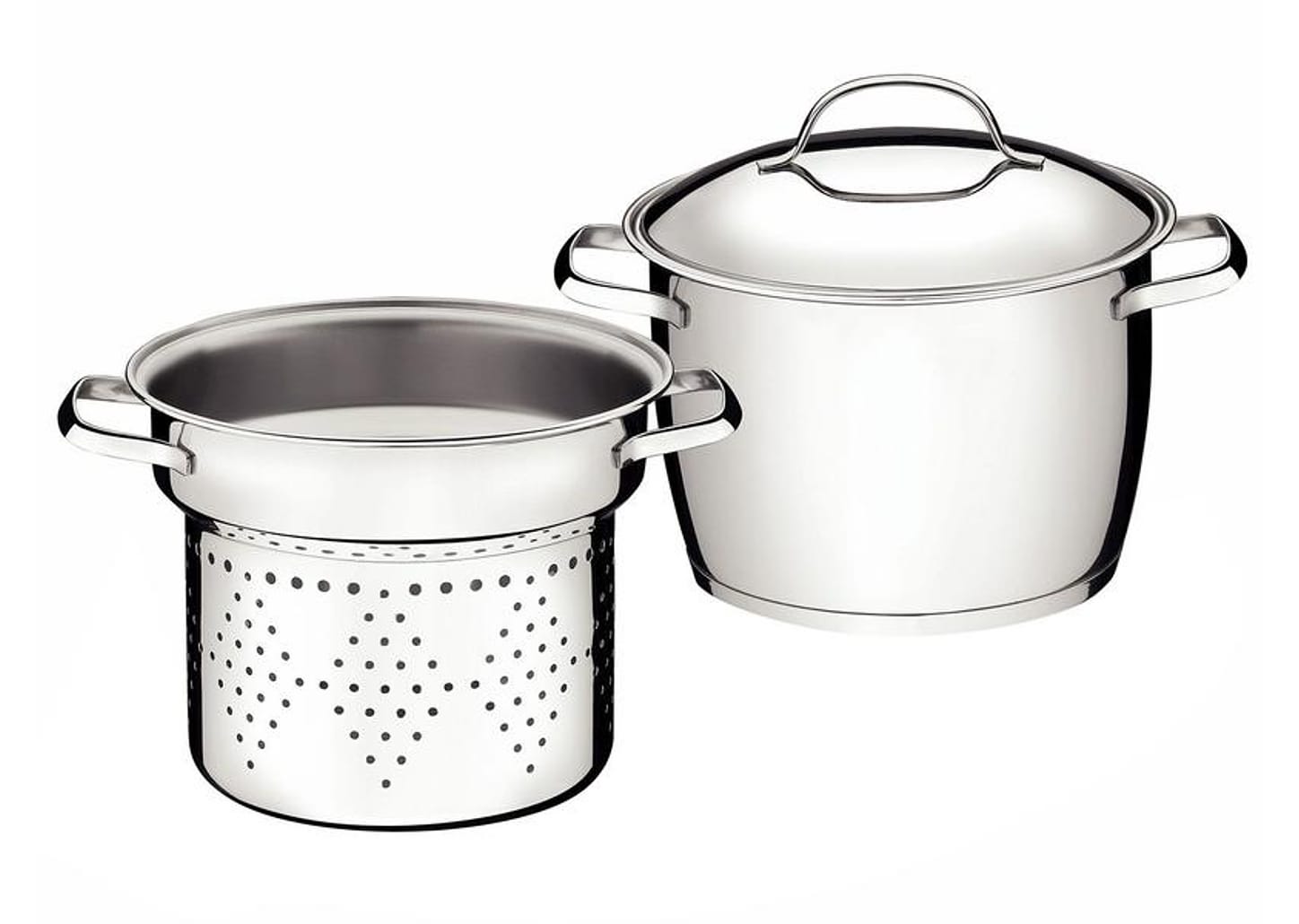 Conjunto Cozi-Pasta Inox 2 Peças - Tramontina Allegra