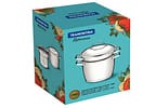 Conjunto Cozi-Pasta Inox 2 Peças - Tramontina Allegra