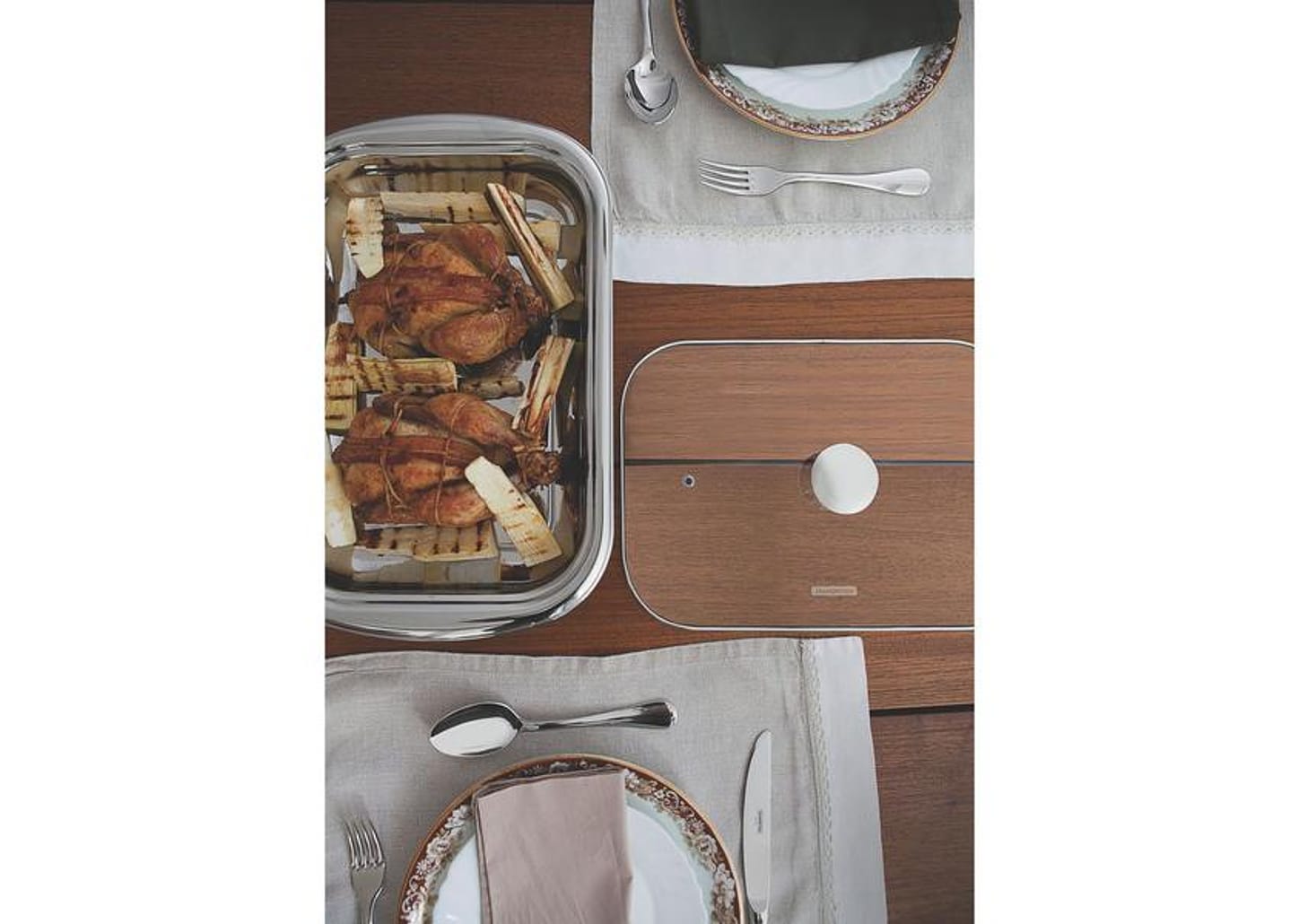 Assadeira Tramontina de Aço - Cosmo 61315/394