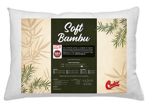 Travesseiro Castor Soft Bambu
