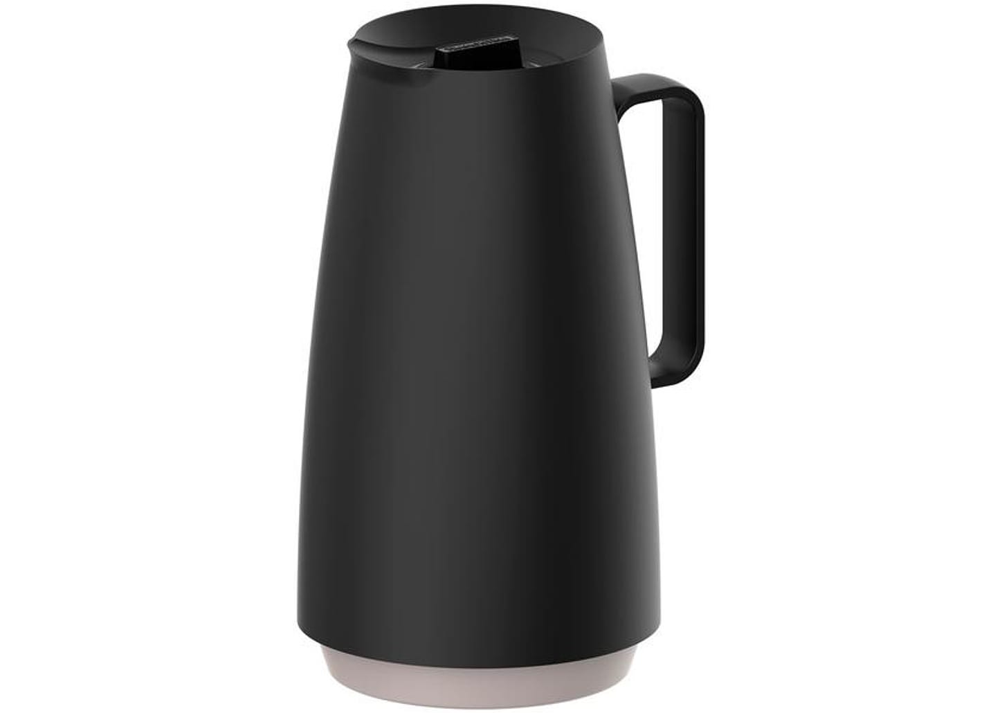 Bule de Chá e Café de Plástico Preto 500ml Tramontina Exata