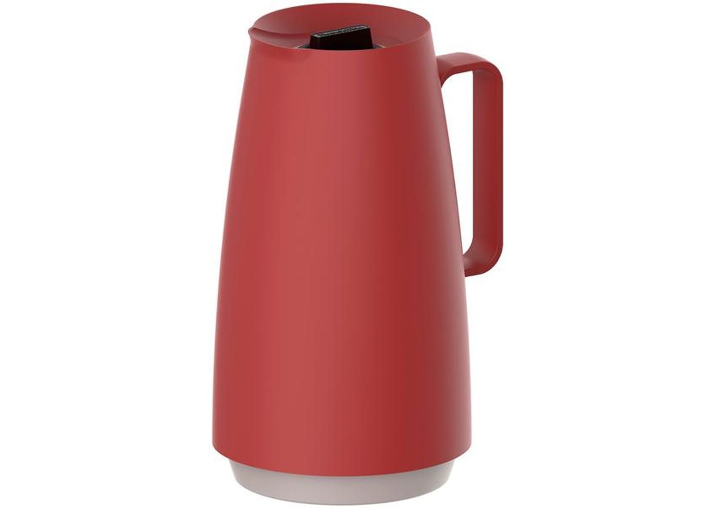 Bule de Chá e Café de Plástico Vermelho 500ml Tramontina Exata