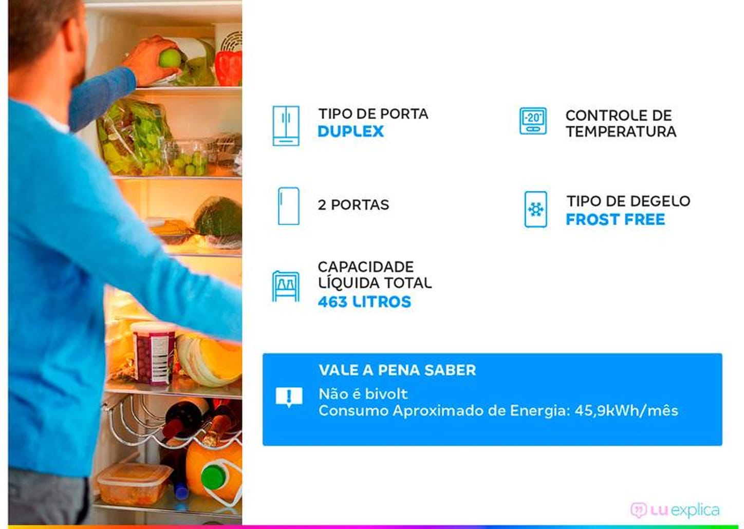 Geladeira/Refrigerador Brastemp Frost Free Duplex - Preta 463L BRM55FE