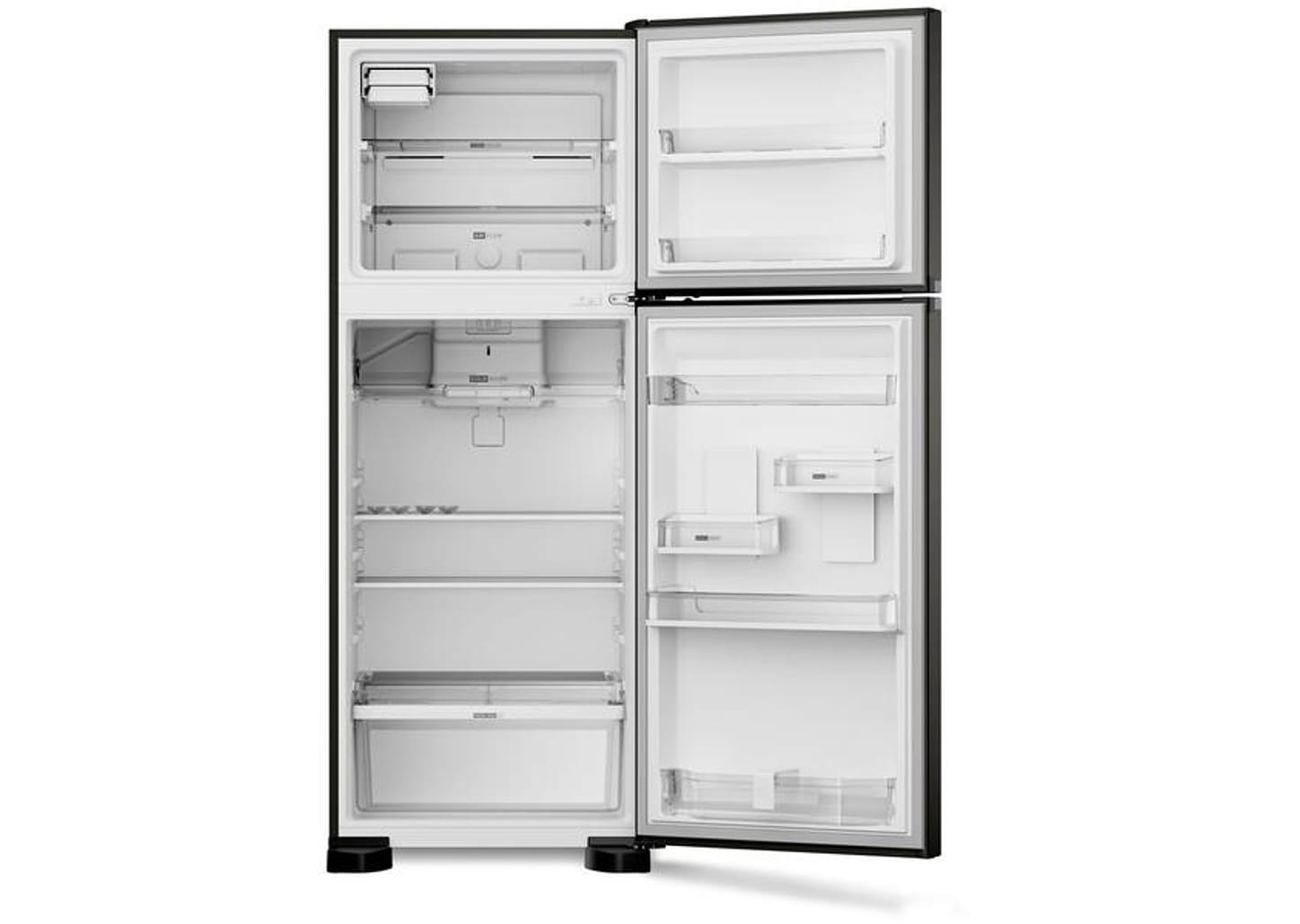 Geladeira/Refrigerador Brastemp Frost Free Duplex - Preta 463L BRM55FE