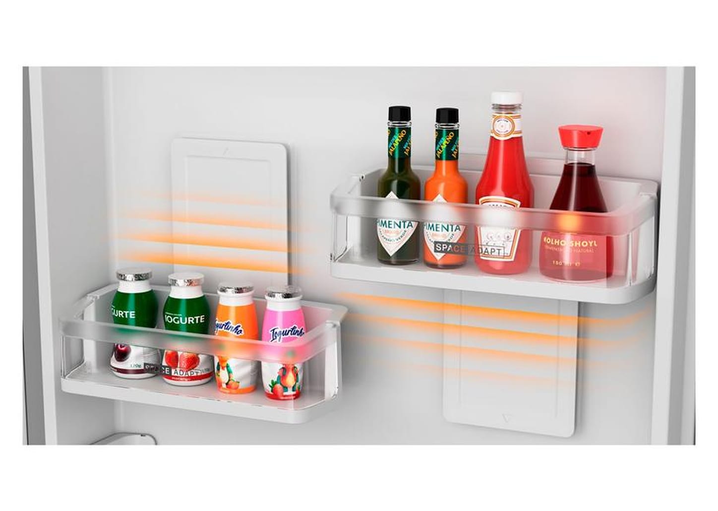 Geladeira/Refrigerador Brastemp Frost Free Duplex - Preta 463L BRM55FE