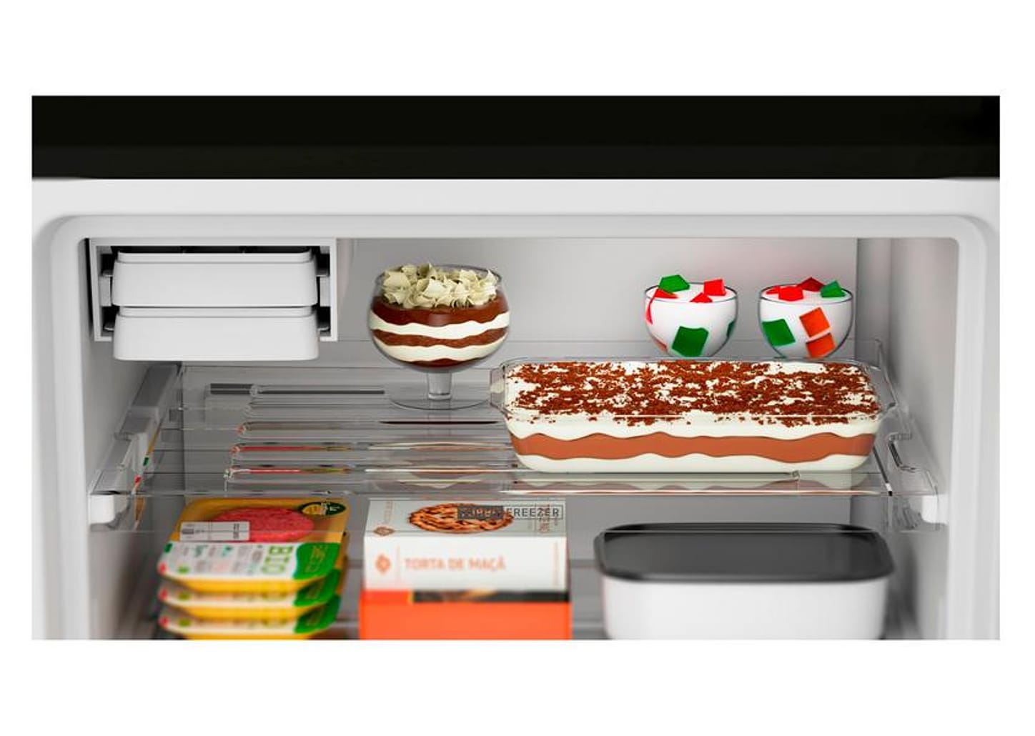 Geladeira/Refrigerador Brastemp Frost Free Duplex - Preta 463L BRM55FE