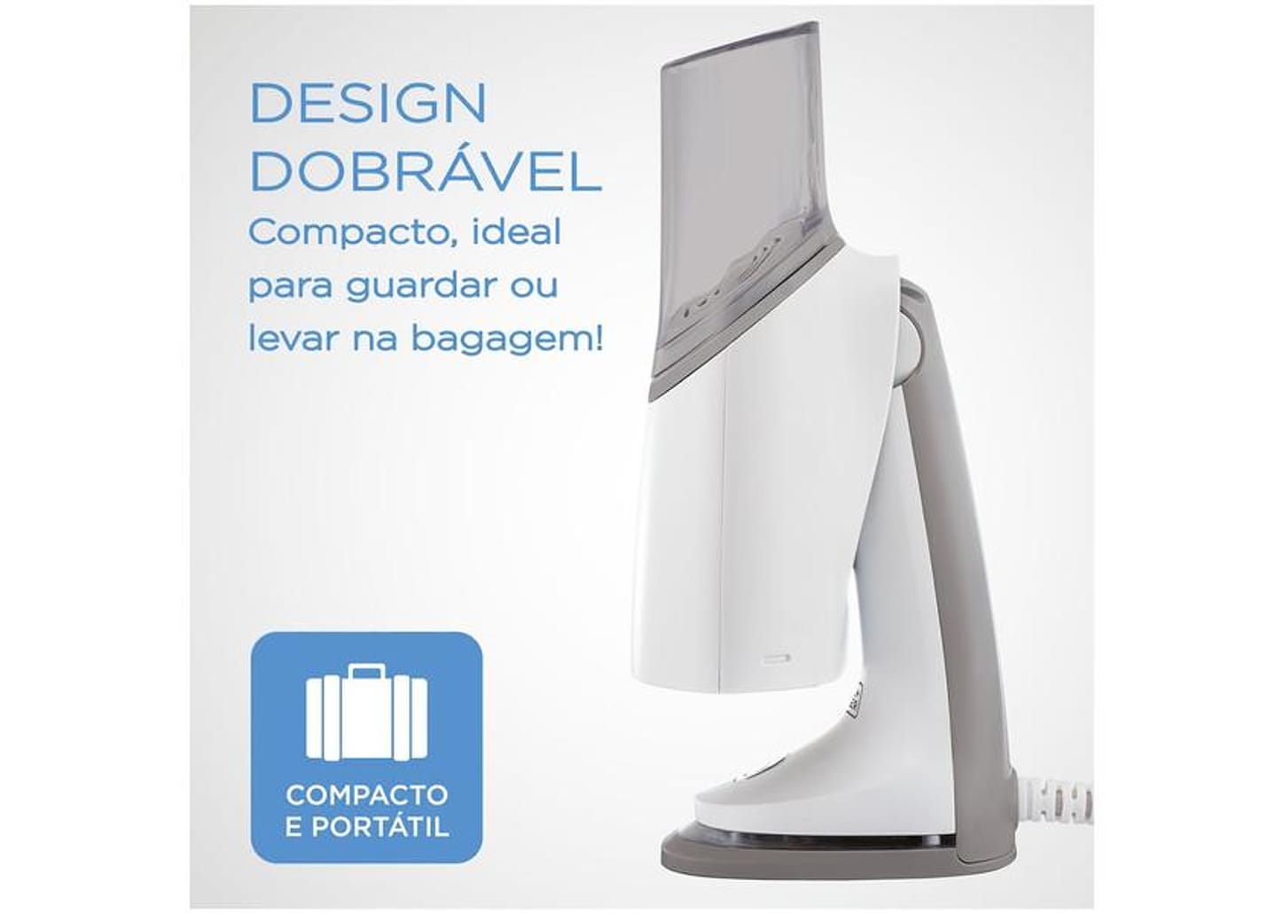 Vaporizador de Roupas Black+Decker Steam & Flip BDV3000 Portátil 200ml com Acessórios