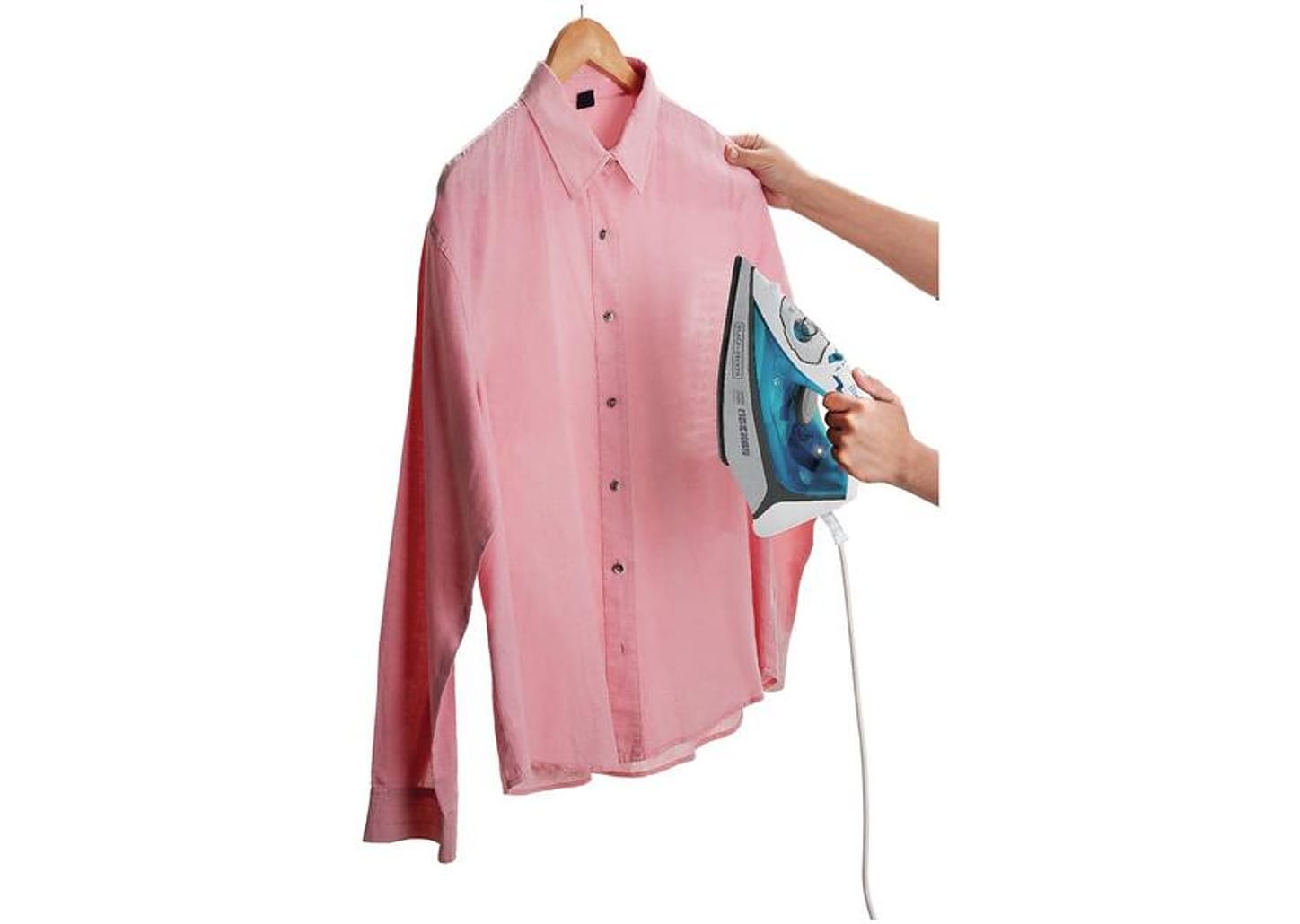 Ferro de Passar Roupa a Vapor e a Seco Black + Decker Speed Steam FX3060 Branco e Azul