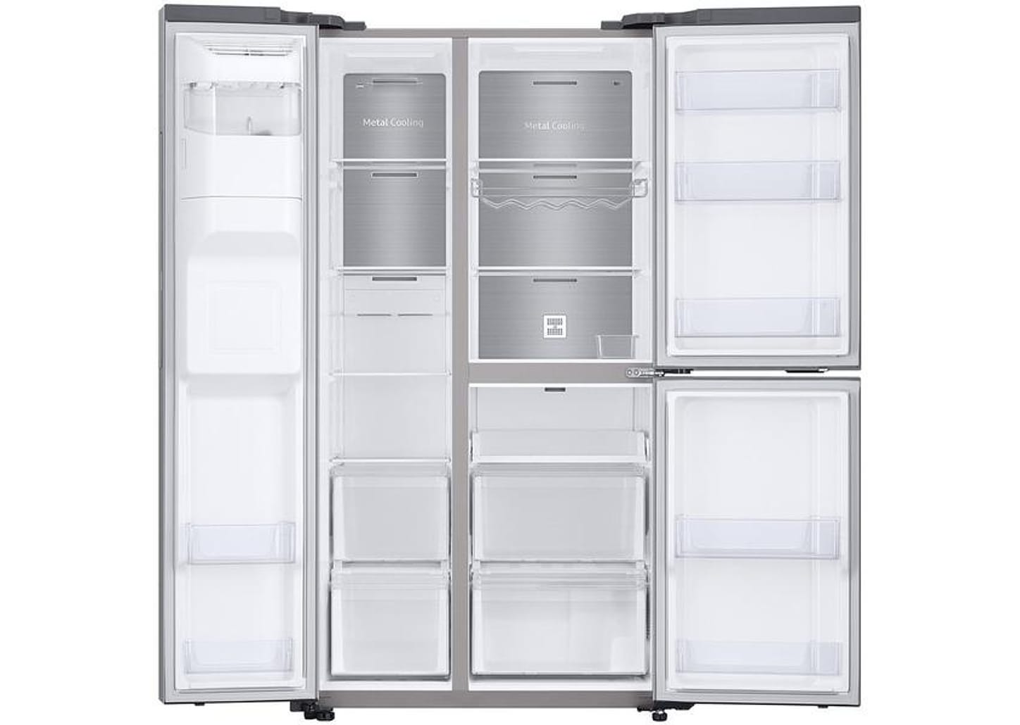 Geladeira/Refrigerador Samsung Degelo Automático - Side by Side 602L RS65R